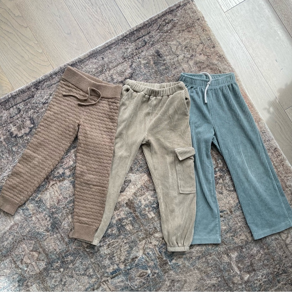 Zara Girls and Jamie Kay Fall pants bundle
